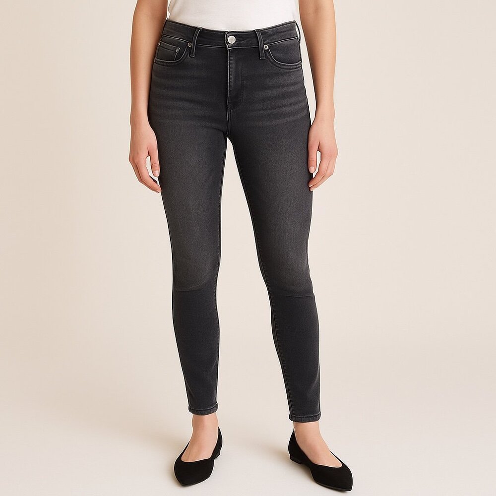 prAna Kara Skinny Jeans Black Tall 8/29 – Organic Cotton Stretch Denim